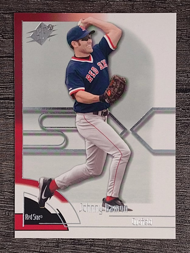 2002 SPx #26 Johnny Damon Sox