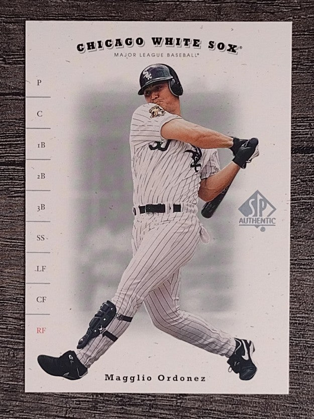 2001 SP Authentic #33 Magglio Ordonez