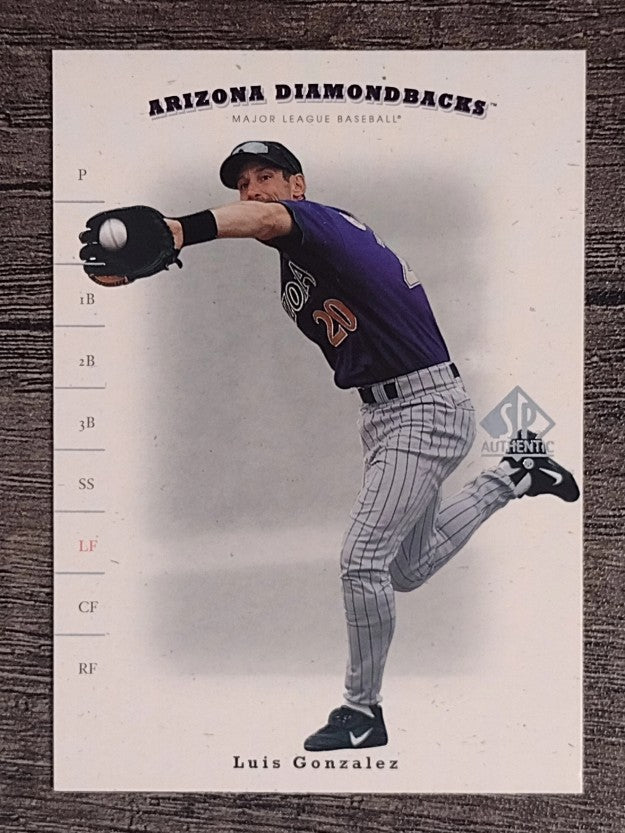 2001 SP Authentic #59 Luis Gonzalez