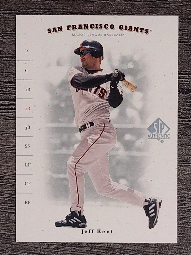 2001 SP Authentic #67 Jeff Kent