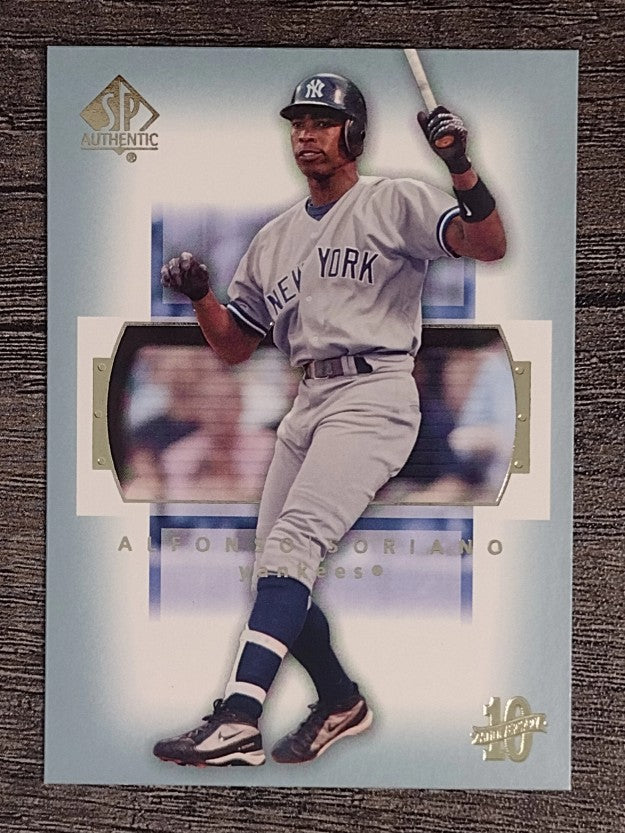 2003 SP Authentic #42 Alfonso Soriano