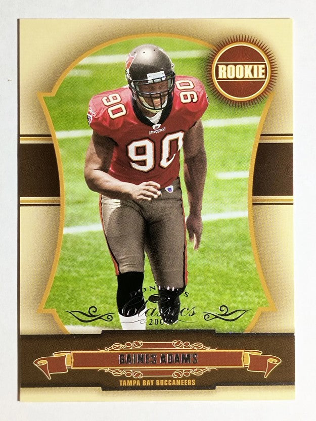 2007 Donruss Classics #198 Gaines Adams/1499 RC