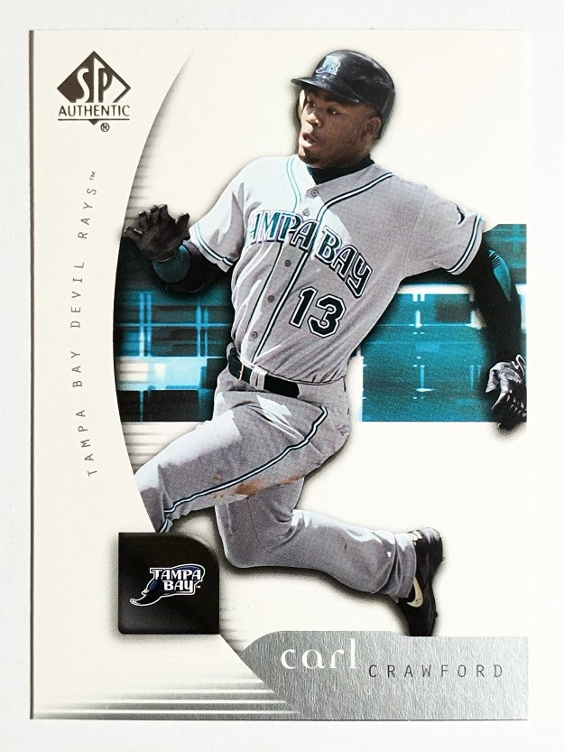 2005 SP Authentic #18 Carl Crawford