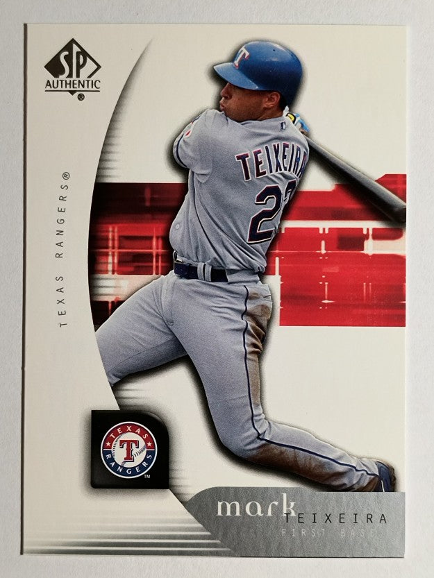 2005 SP Authentic #66 Mark Teixeria