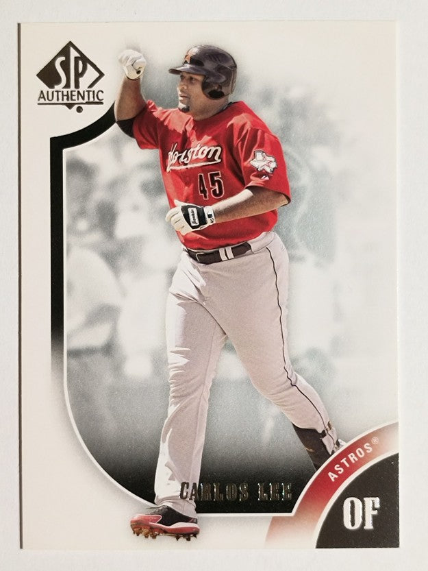 2009 SP Authentic #45 Carlos Lee