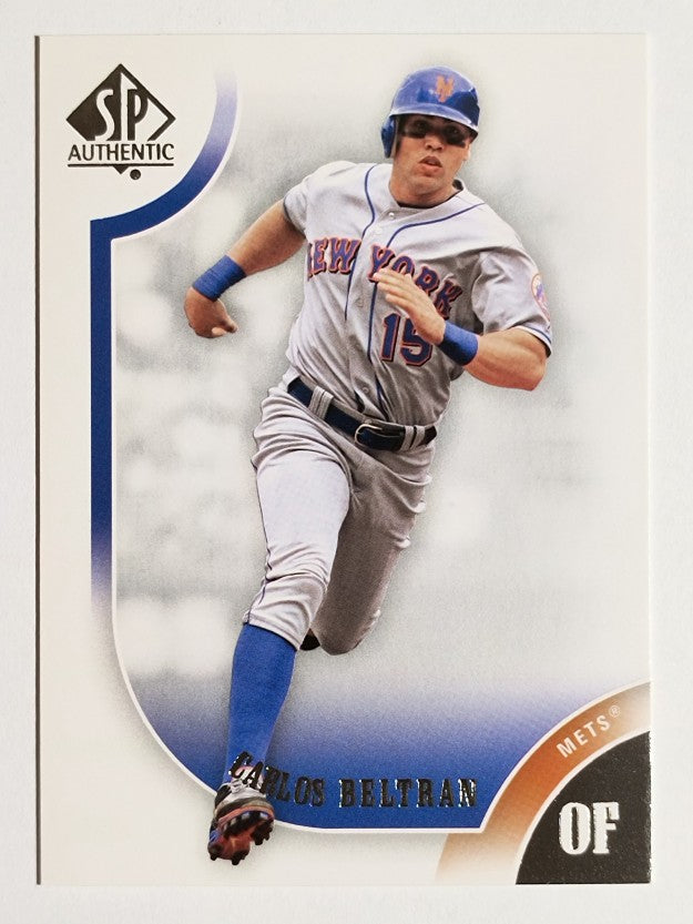 2009 SP Authentic #77 Carlos Beltran