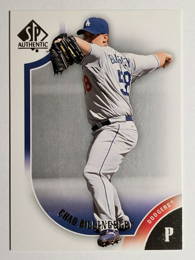 2009 SP Authentic #58 Chad Billingsley