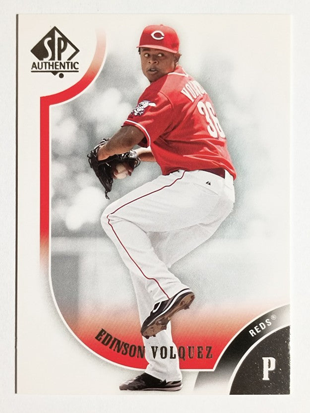 2009 SP Authentic #36 Edinson Volquez