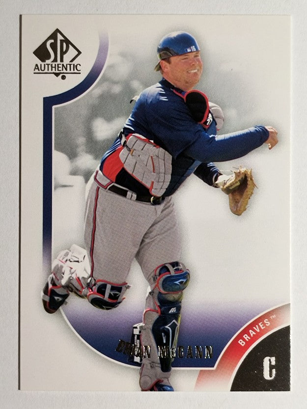 2009 SP Authentic #16 Brian McCann