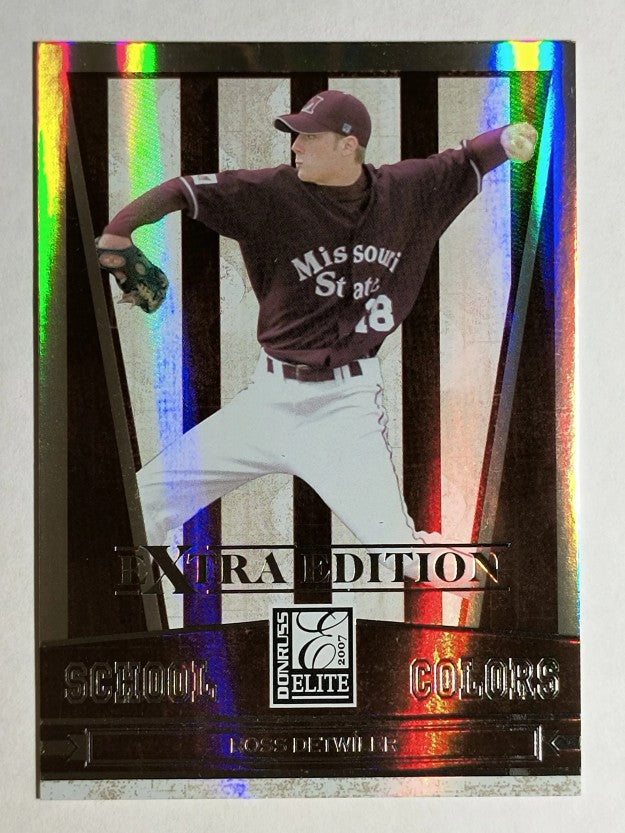 2007 Donruss Elite Extra Edition School Colors #32 Ross Detwiler