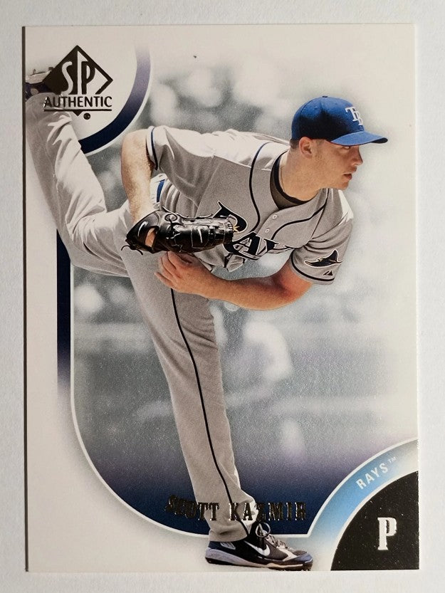 2009 SP Authentic #80 Scott Kazmir