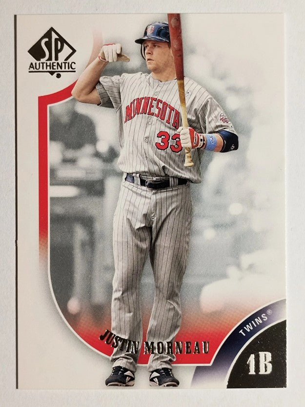2009 SP Authentic #33 Justin Morneau
