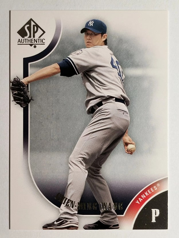 2009 SP Authentic #40 Chien-Ming Wang