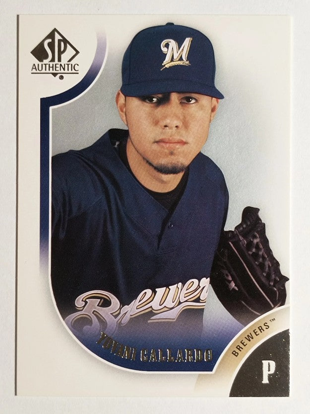 2009 SP Authentic #53 Yovani Gallardo