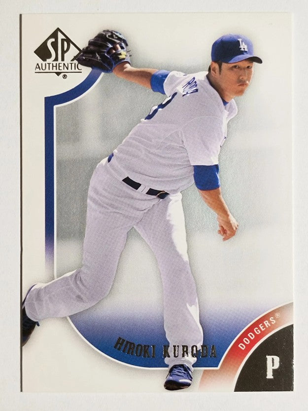 2009 SP Authentic #63 Hiroki Kuroda