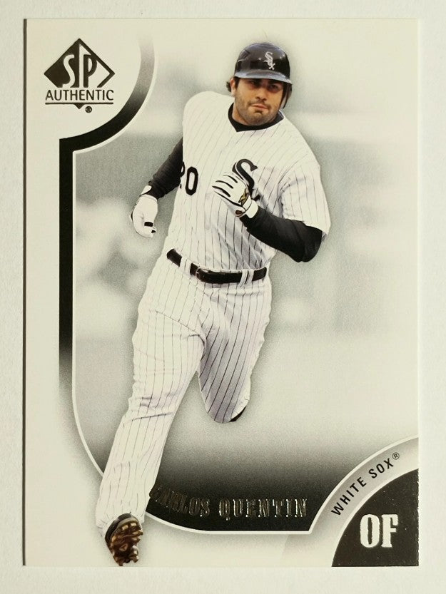 2009 SP Authentic #20 Carlos Quentin