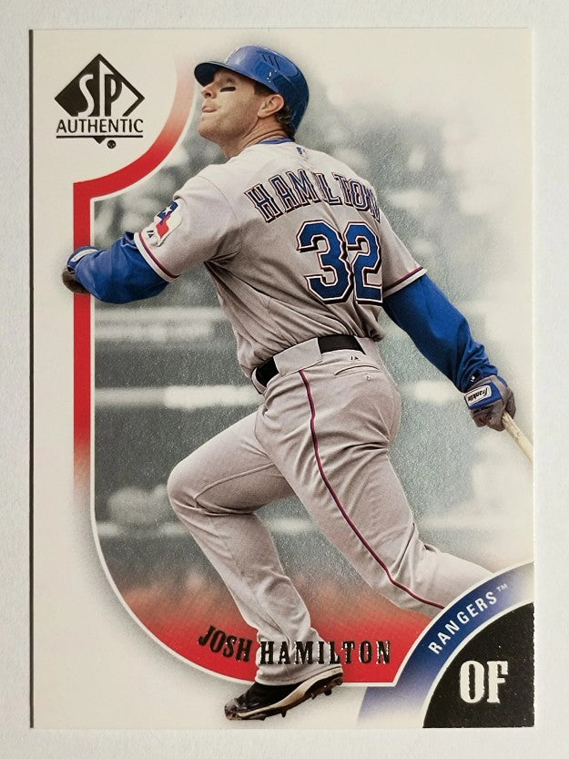 2009 SP Authentic #32 Josh Hamilton