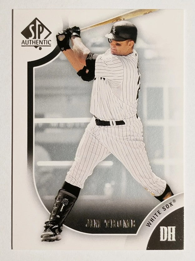 2009 SP Authentic #84 Jim Thome