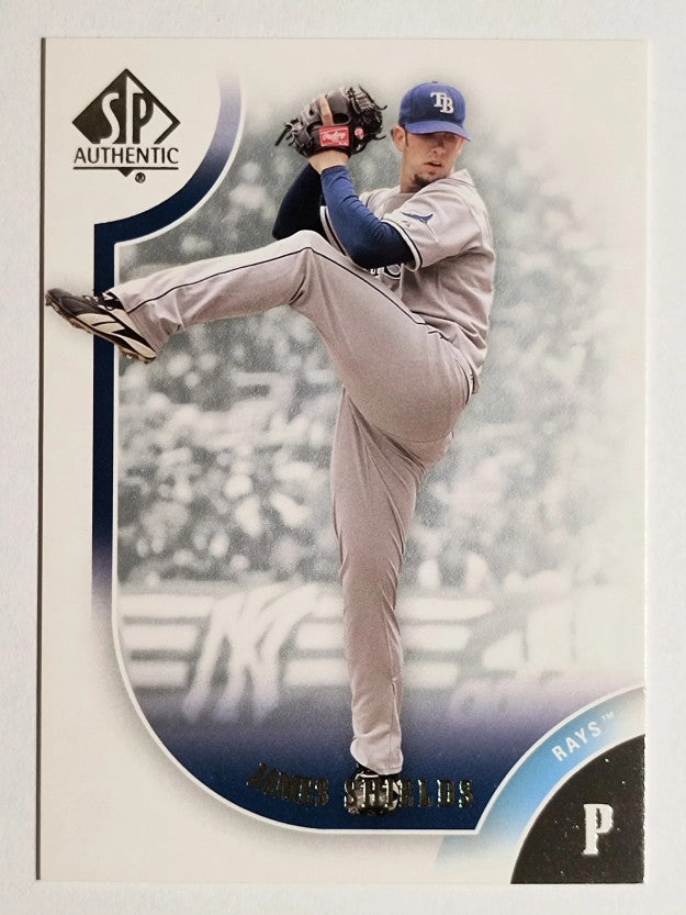 2009 SP Authentic #88 James Shields