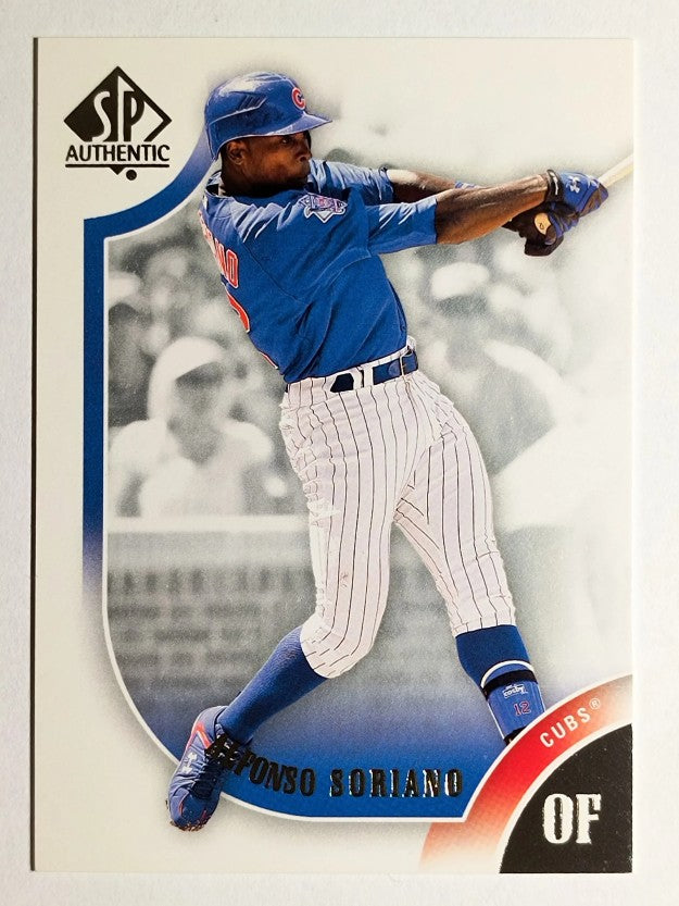 2009 SP Authentic #12 Alfonso Soriano