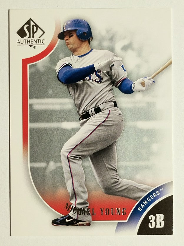 2009 SP Authentic #126 Michael Young