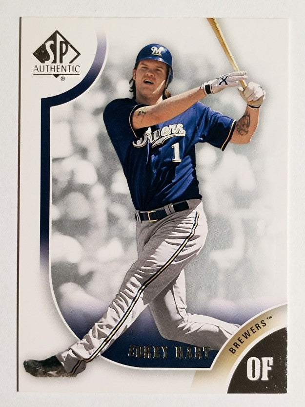 2009 SP Authentic #105 Corey Hart