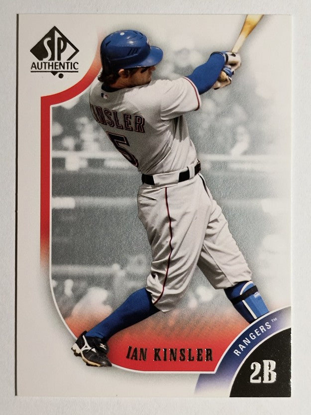 2009 SP Authentic #72 Ian Kinsler