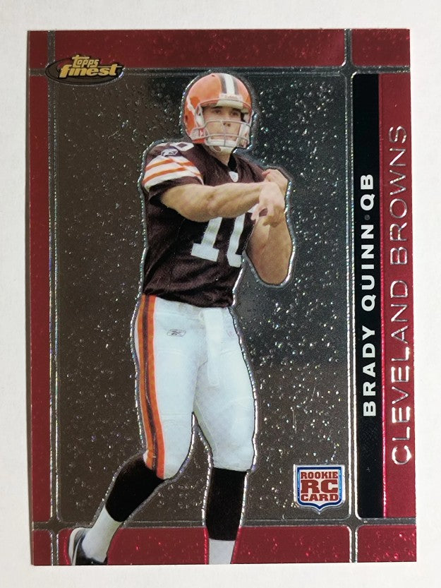 2007 Finest #102 Brady Quinn RC