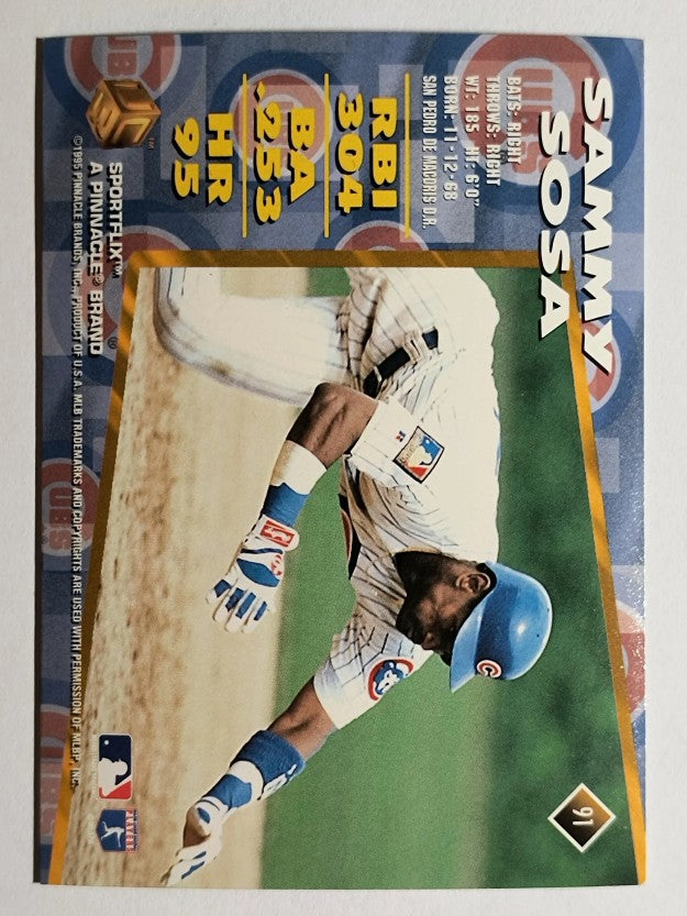 1995 UC3 #91 Sammy Sosa