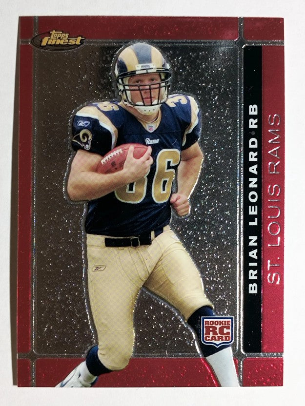 2007 Finest #118 Brian Leonard RC