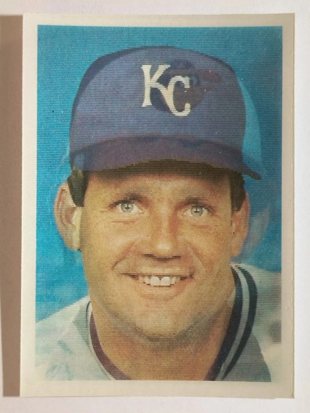 1986 Sportflics #63 George Brett/Fred Lynn/Robin Yount