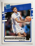 2021-22 Panini Chronicles Draft Picks #50 Brandon Boston Jr./Donruss
