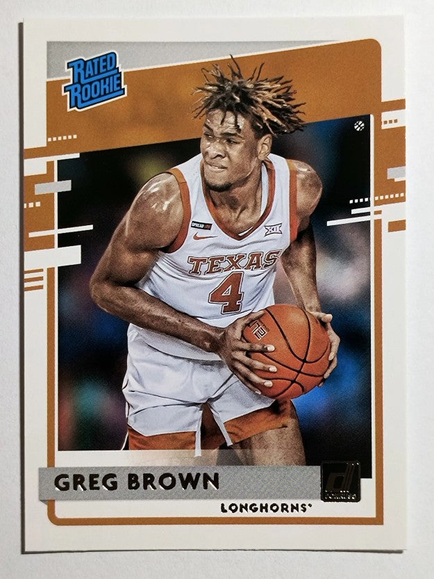 2021-22 Panini Chronicles Draft Picks #39 Greg Brown III/Donruss