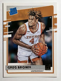 2021-22 Panini Chronicles Draft Picks #39 Greg Brown III/Donruss