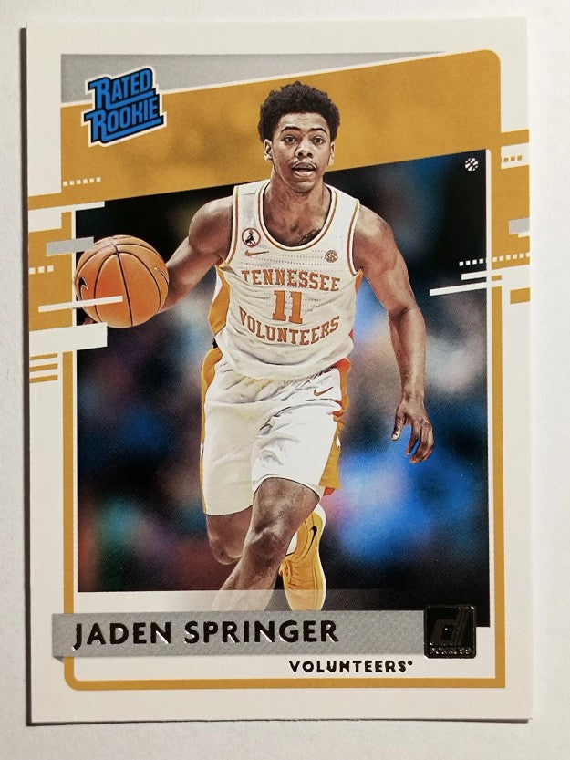 2021-22 Panini Chronicles Draft Picks #45 Jaden Springer/Donruss