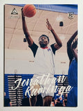 2021-22 Panini Chronicles Draft Picks #80 Jonathan Kuminga/Luminance
