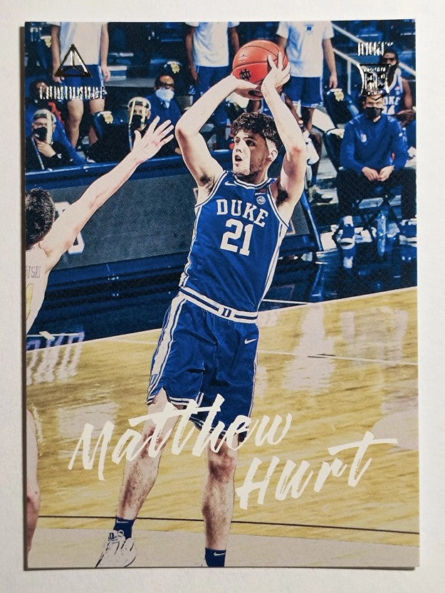 2021-22 Panini Chronicles Draft Picks #99 Matt Hurt/Luminance