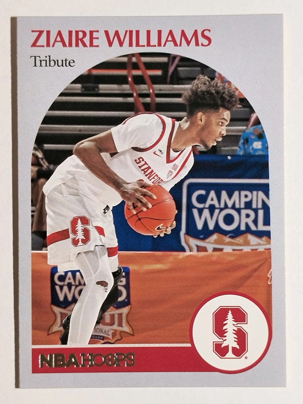 2021-22 Panini Chronicles Draft Picks #66 Ziaire Williams/Hoops Retro