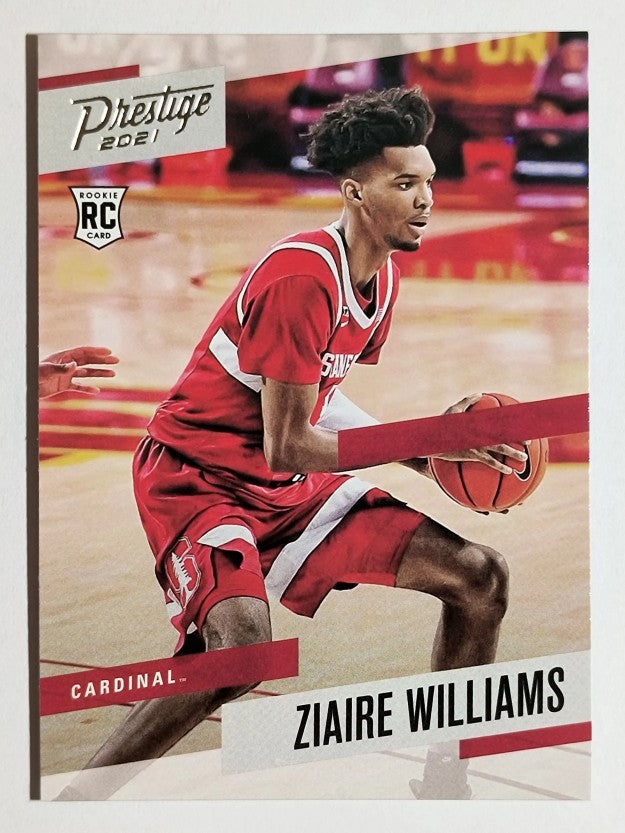 2021-22 Panini Chronicles Draft Picks #384 Ziaire Williams/Prestige