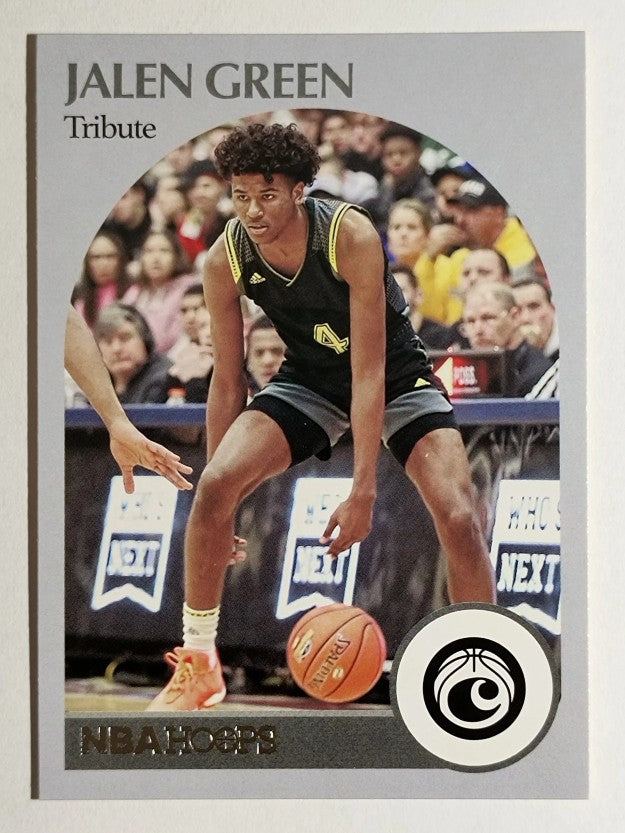 2021-22 Panini Chronicles Draft Picks #54 Jalen Green/Hoops Retro
