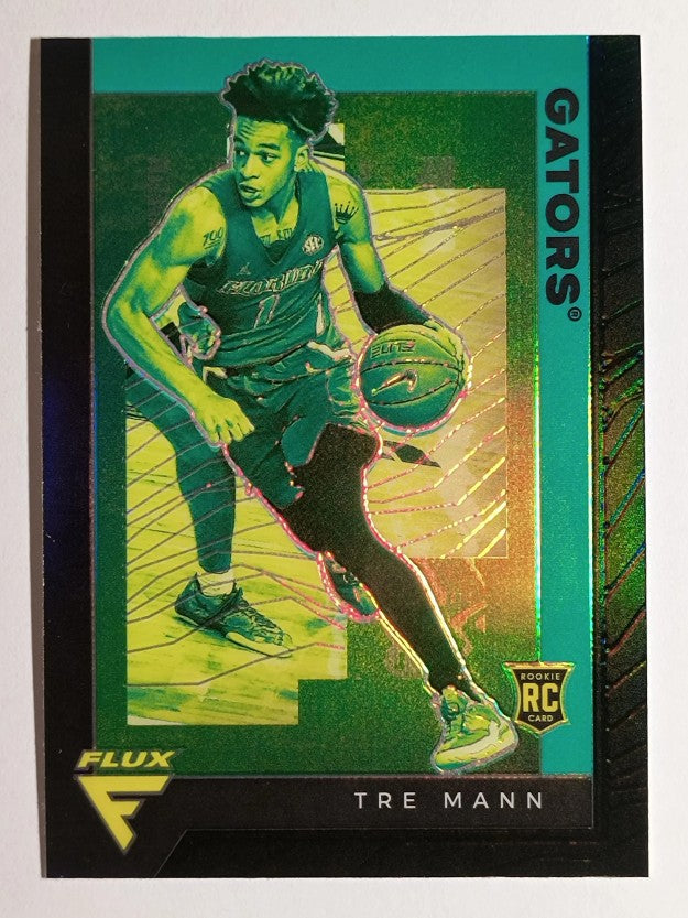 2021-22 Panini Chronicles Draft Picks Black #246 Tre Mann/Flux