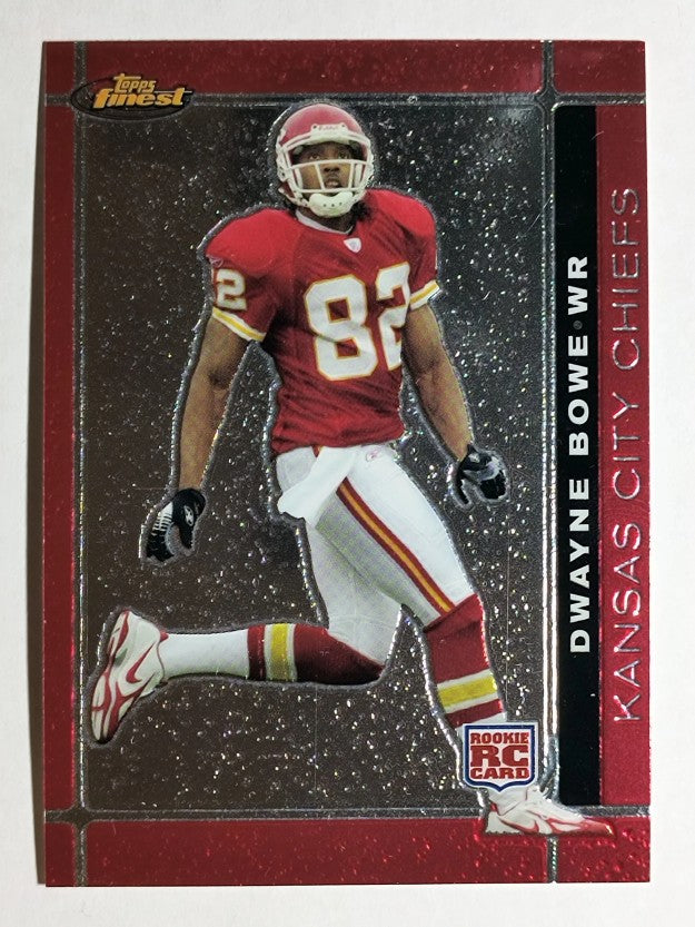 2007 Finest #128 Dwayne Bowe RC