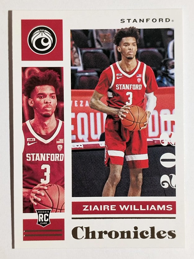 2021-22 Panini Chronicles Draft Picks #16 Ziaire Williams
