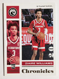 2021-22 Panini Chronicles Draft Picks #16 Ziaire Williams