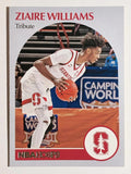 2021-22 Panini Chronicles Draft Picks #66 Ziaire Williams/Hoops Retro