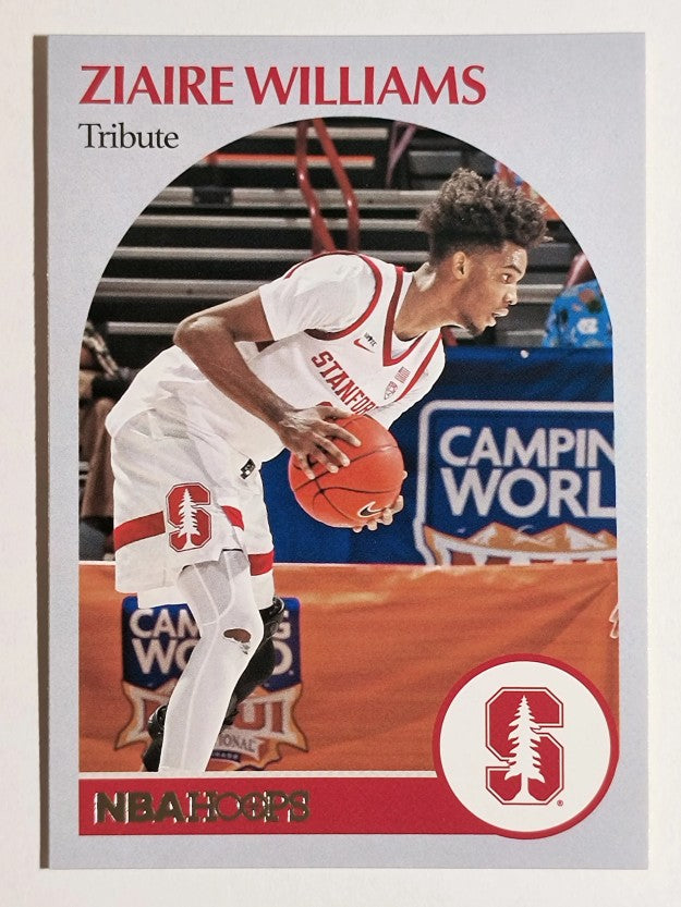 2021-22 Panini Chronicles Draft Picks #66 Ziaire Williams/Hoops Retro