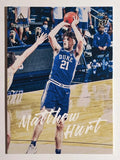 2021-22 Panini Chronicles Draft Picks #99 Matt Hurt/Luminance