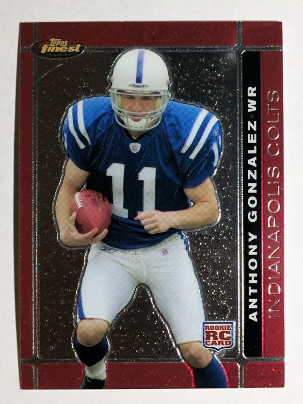 2007 Finest #131 Anthony Gonzalez RC