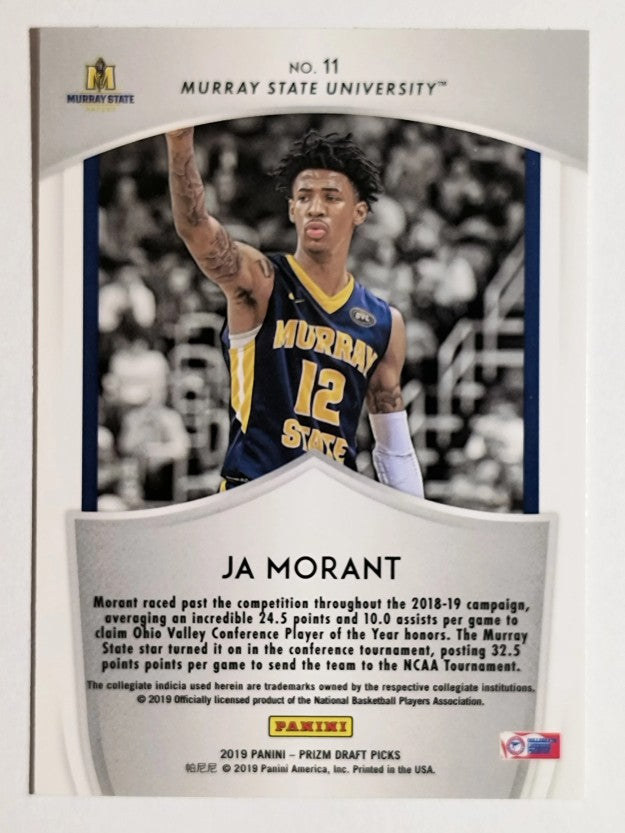2019-20 Panini Prizm Draft Picks #11 Ja Morant CR