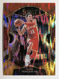 2020-21 Select Prizms Red White Orange Flash #2 Trae Young